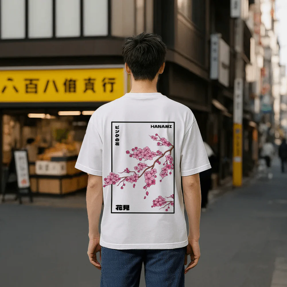 Hanami - T-shirt japonais oversize - Image 7