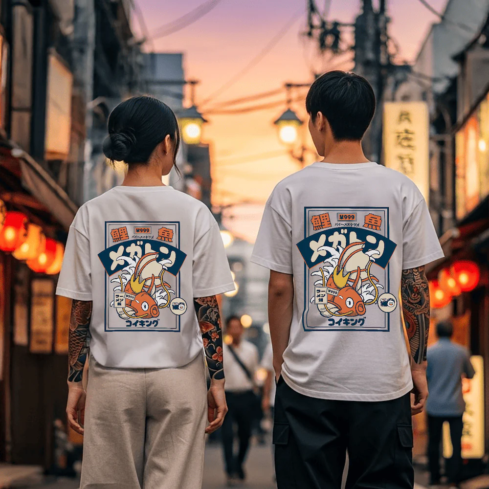 Koi - T-shirt japonais oversize - Image 8