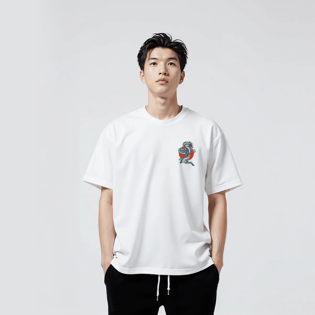Ryū - T-shirt japonais oversize - Image 4