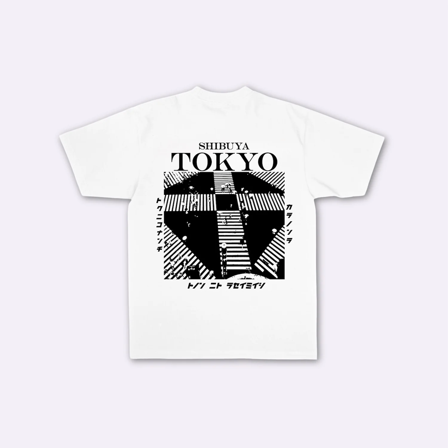 Shibuya - T-shirt japonais oversize