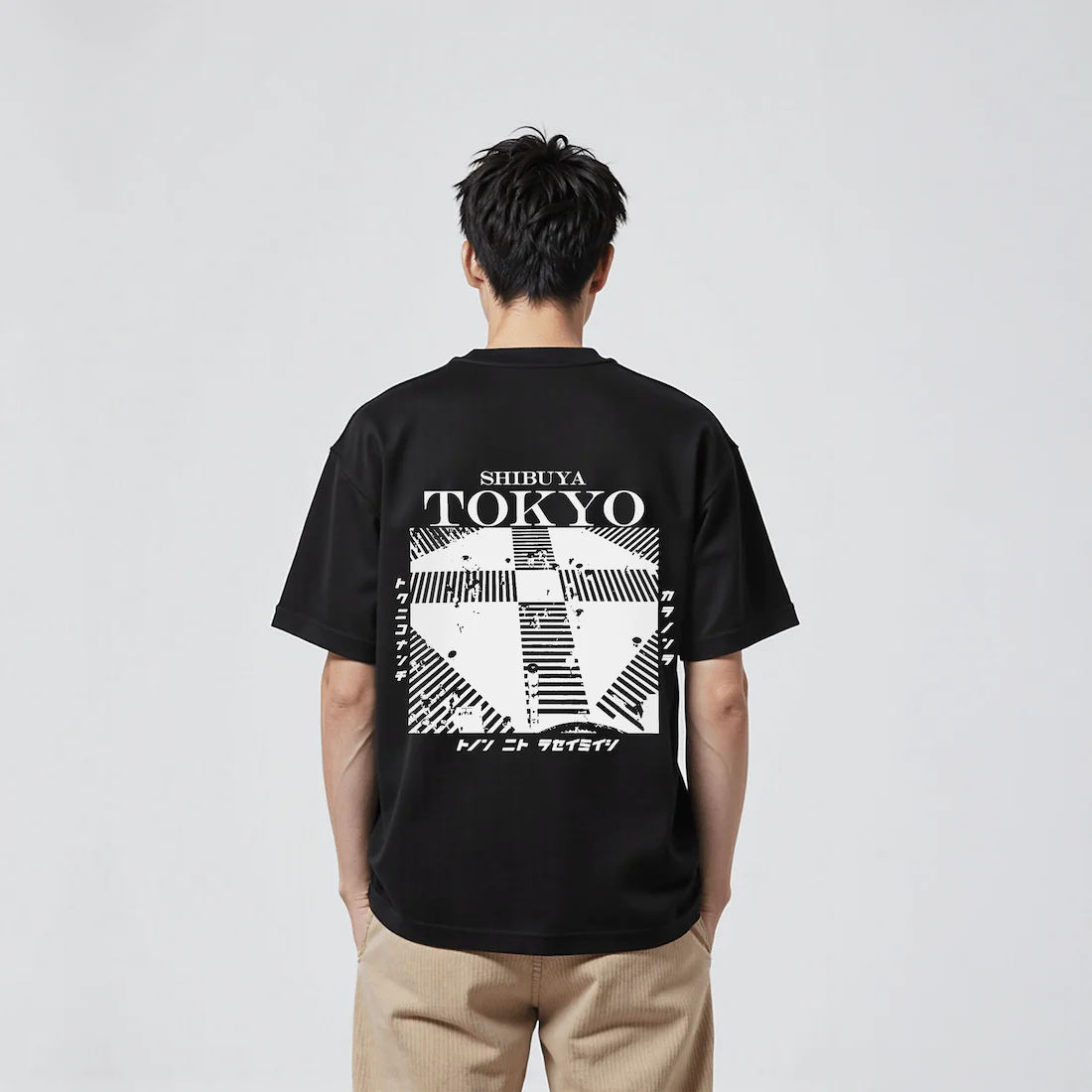 Shibuya - T-shirt japonais oversize - Image 7